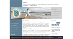 Desktop Screenshot of karateedzes.hu